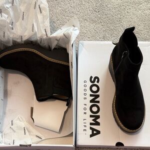 Sonoma ankle Black Boots